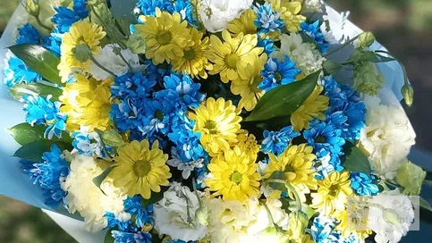 Яркий летний букет из Магазина цветов и букетов "Valena’s Flowers"