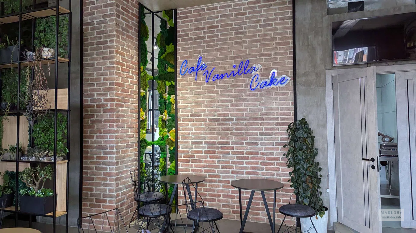 Стильный дизайн интерьера в Vanilla Cake