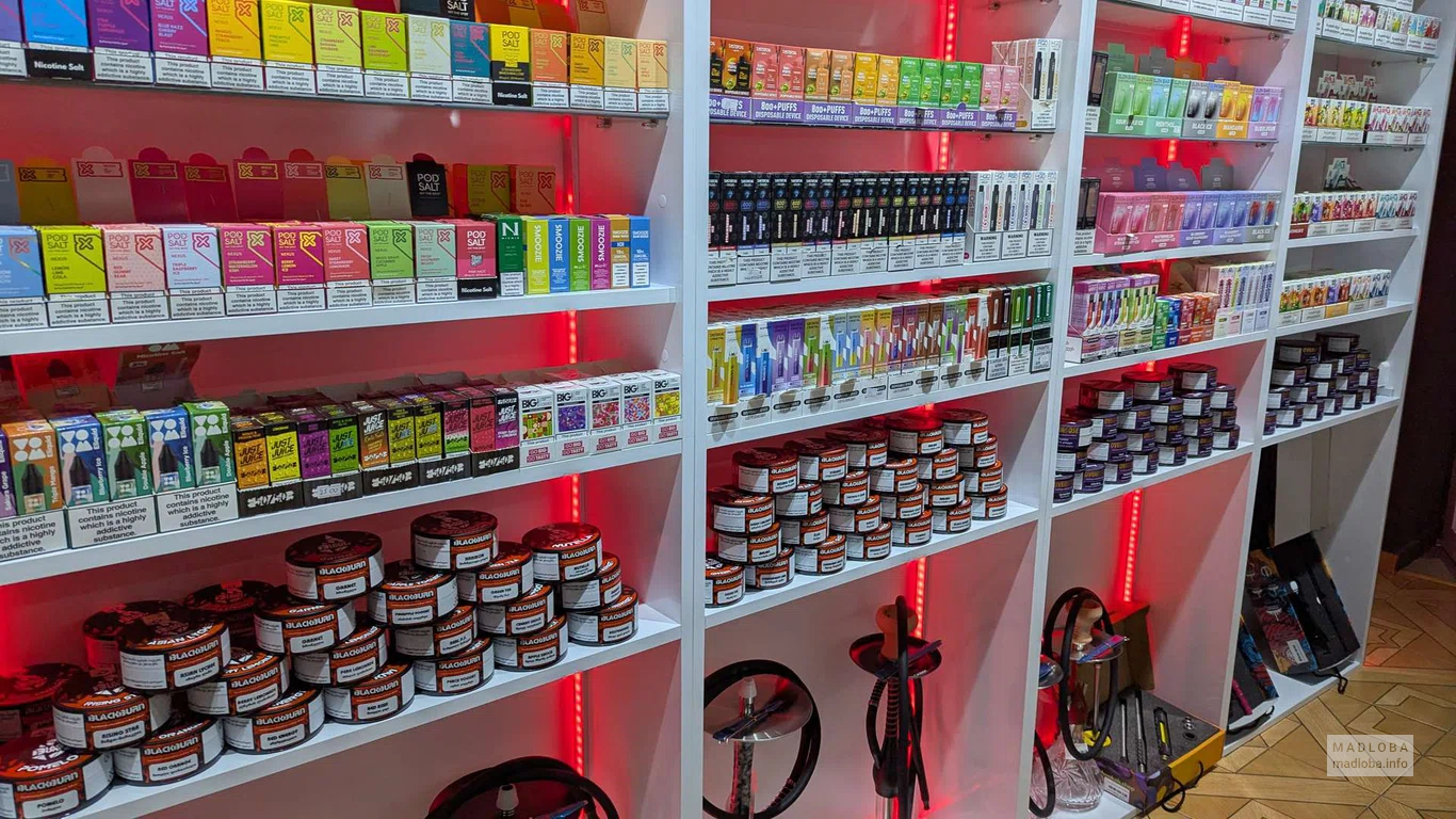 Vape Shop — табачная и кальянная продукция в Батуми