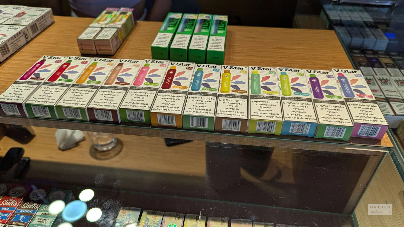 Заправки для электронок в Vaporia