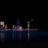 Вид на Батуми с пляжа