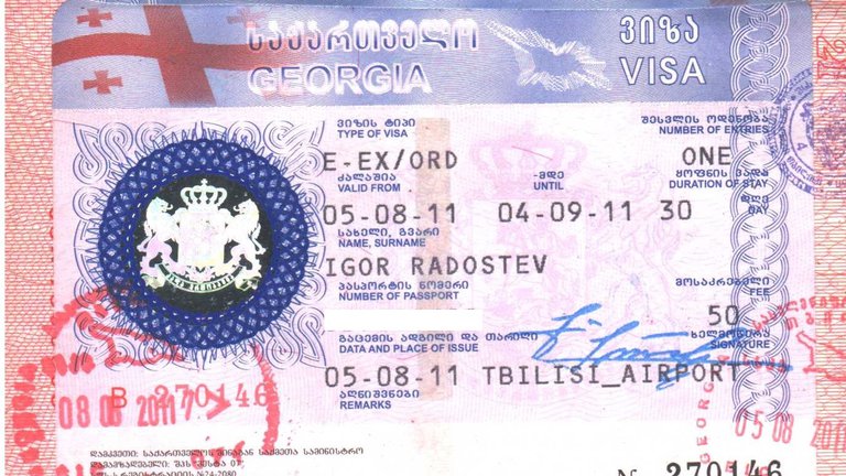 Visa to Georgia: features