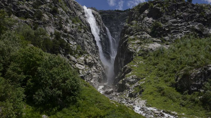 Ushba (Shdugra) Waterfall