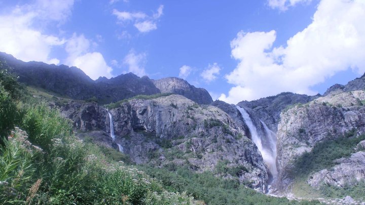 Ushba (Shdugra) Waterfall