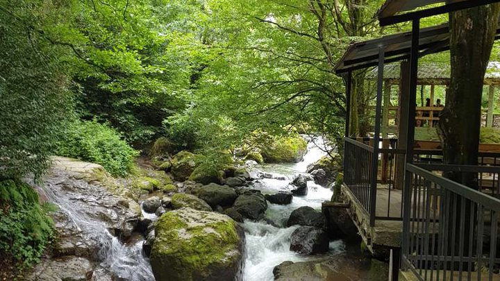 Zeda-Tkhilnari waterfall