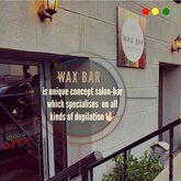 WAX BAR არის უნიკალური კონცეპტუალური სალონ-ბარი ყველა სახის დეპილაციისთვის