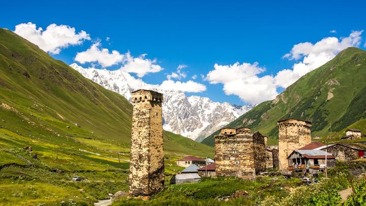 Деревня Сно в Грузии. Окунись в волшебные горные пейзажи Кавказа!