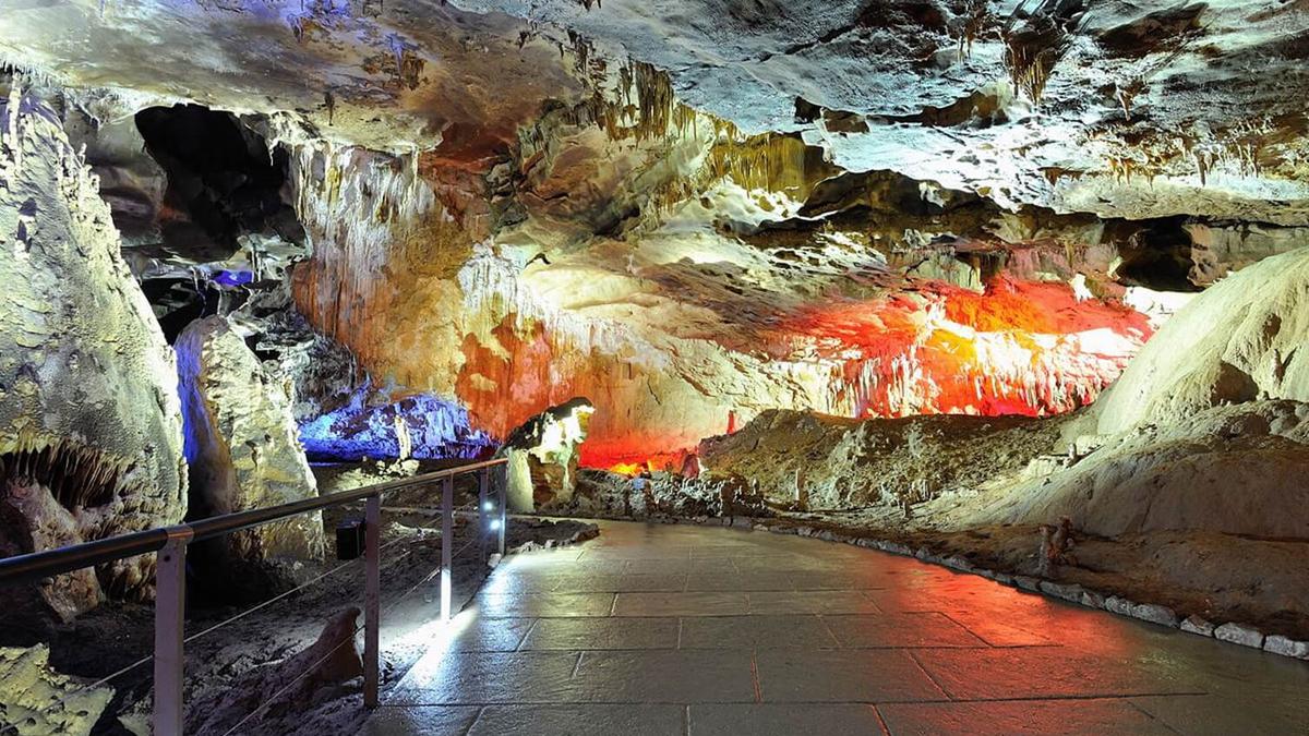 Пещеры Цхалтубо в Грузии
