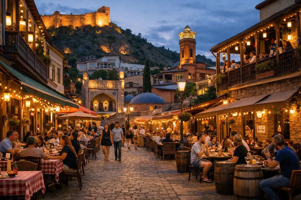 Where to eat in Tbilisi's Old Town on Shardeni
