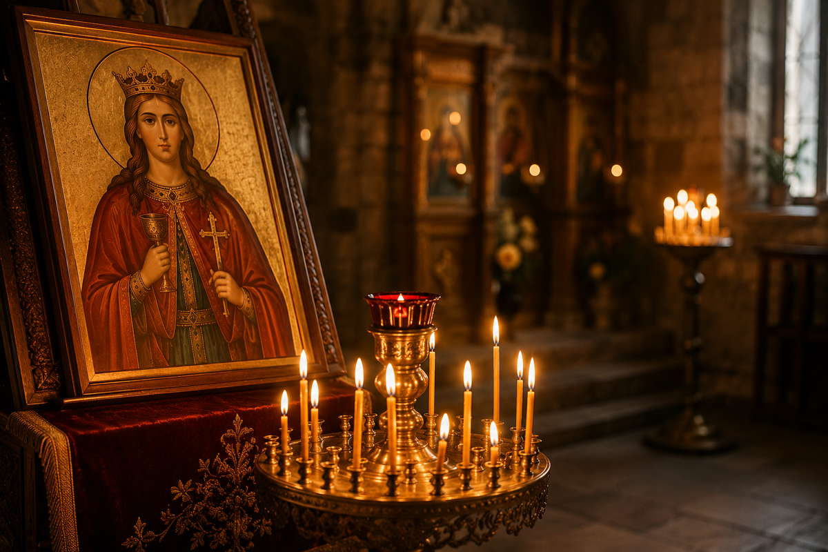 Saint Barbara is one of Christianity's most revered martyrs and the patron saint remembered on Barbaroba in Georgia.