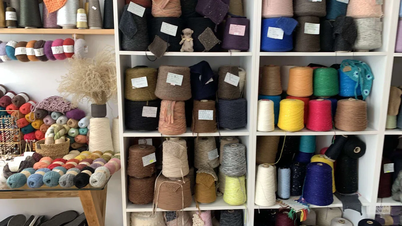 Пряжа и нитки в магазине Wool Sakartvelo
