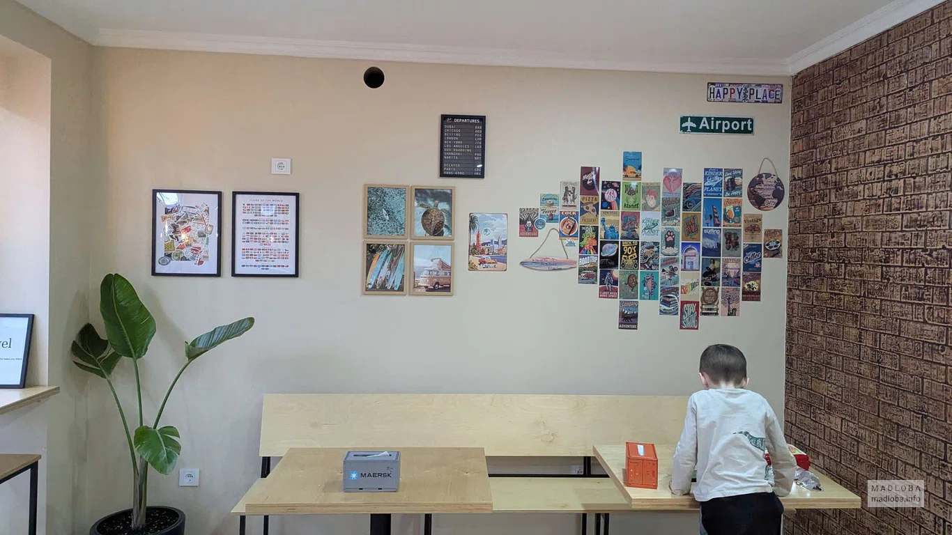 Интерьер кафе Wraps & World