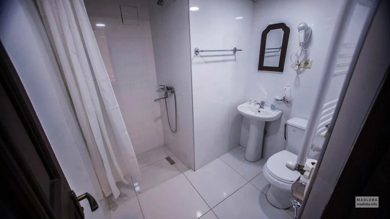 Ванная комната в номере Летнего отеля