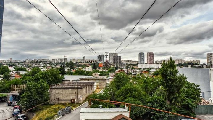 Заброшенная канатная дорога у метро Самгори