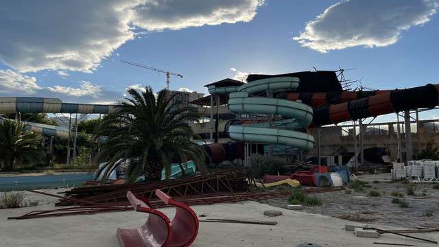 Заброшенный аквапарк