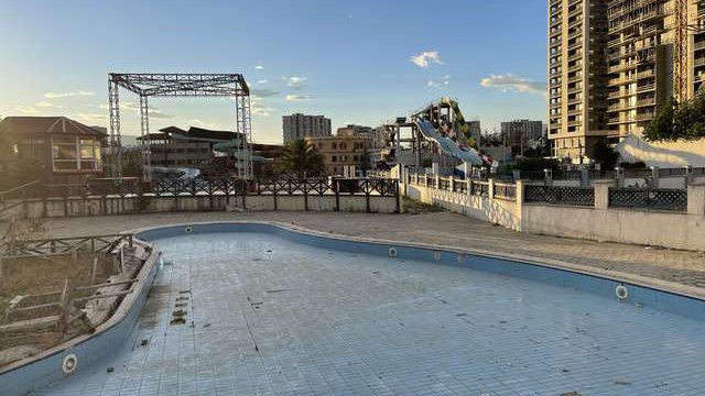 Заброшенный аквапарк