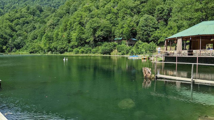 Зелёное озеро Кулбаки