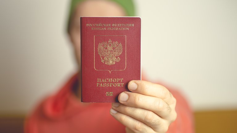 დაკარგული რუსული პასპორტი