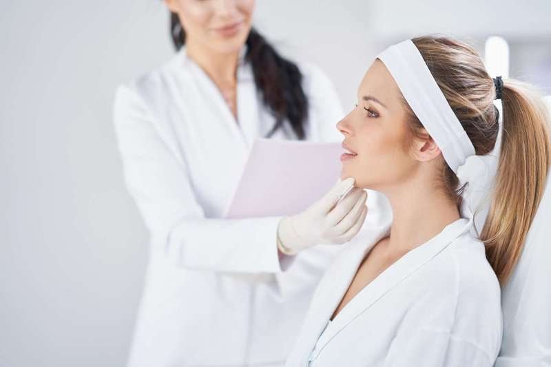 initial consultation before cosmetic procedures