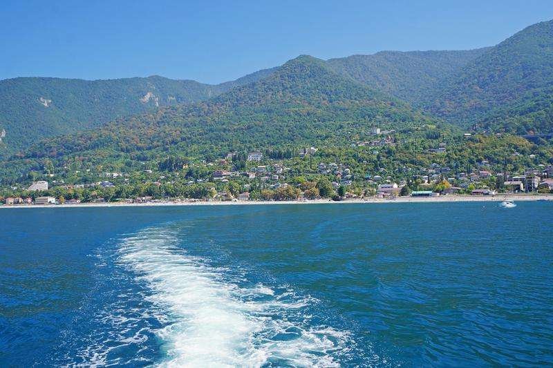 Abkhazia, Pitsunda, private sector