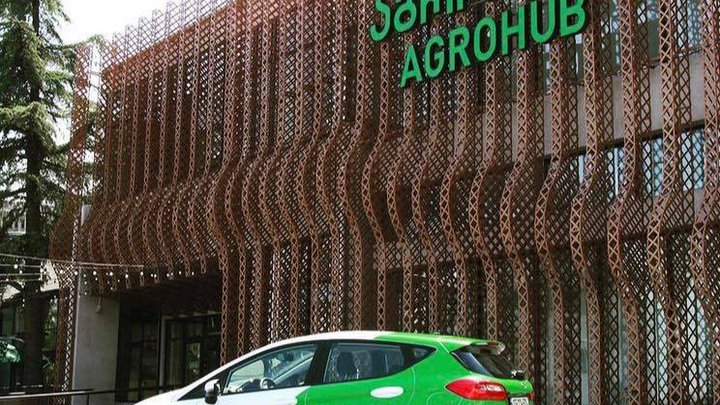 AgroHab eco-food store on Marshal Gelovani