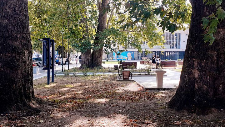 Park and Rustaveli Square