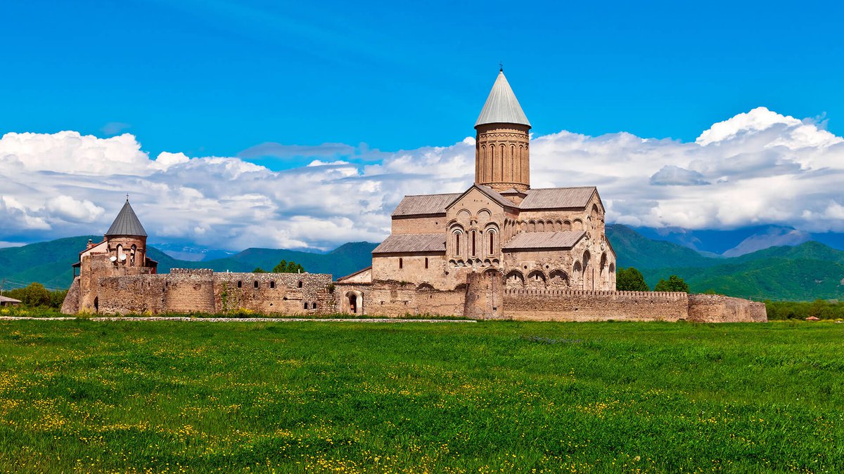 Православный монастырь Алаверди в регионе Кахетия