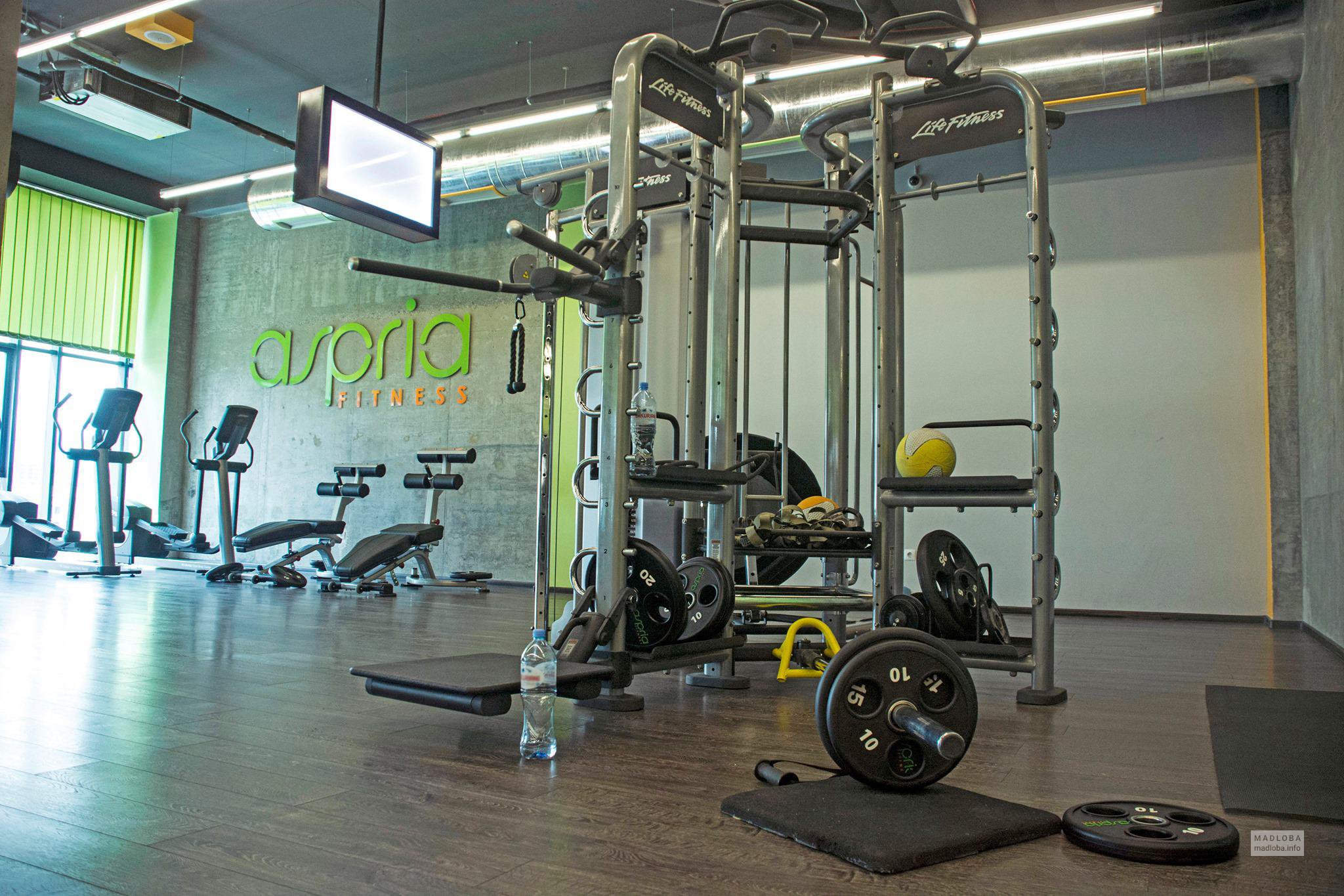 Aspria Fitness Fitness Center in Tbilisi on M.Burdzgla Мадлоба