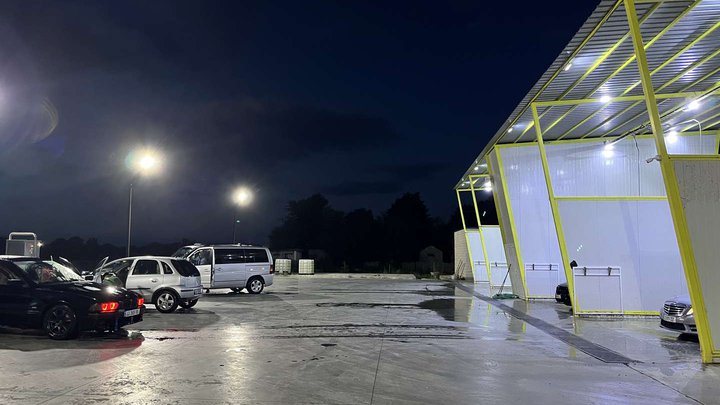 Self-service car wash (Tskhramukha)