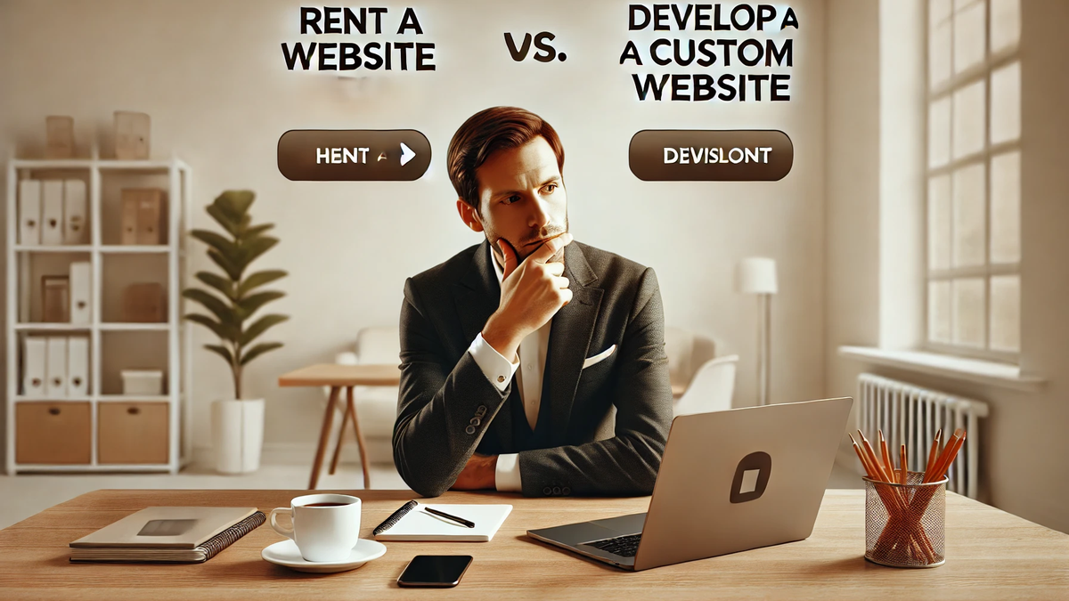 💡 Renting a website vs. ordering a custom website: which is more profitable?