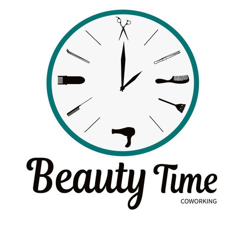 Логотип бьюти-коворкинга Beauty Time в Батуми