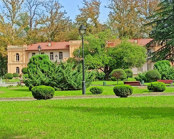 Дворец царевны Самегрело музея Дадиани в Грузии