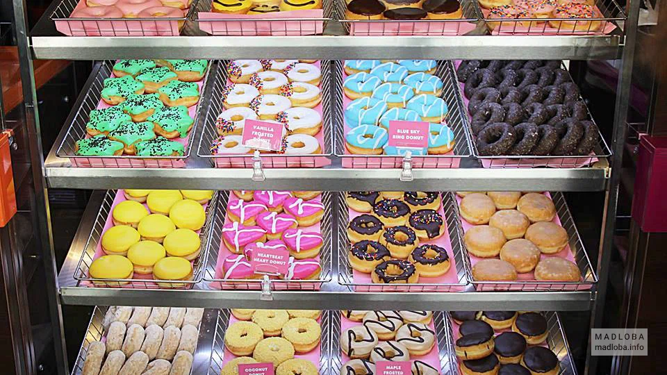 Ассортимент "Dunkin' Donuts"