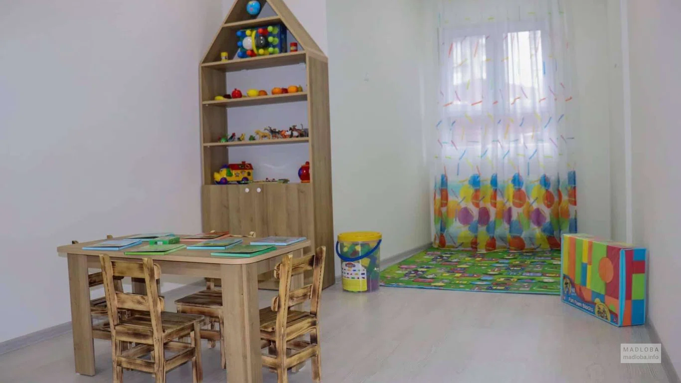 Комната для игр в детском саду