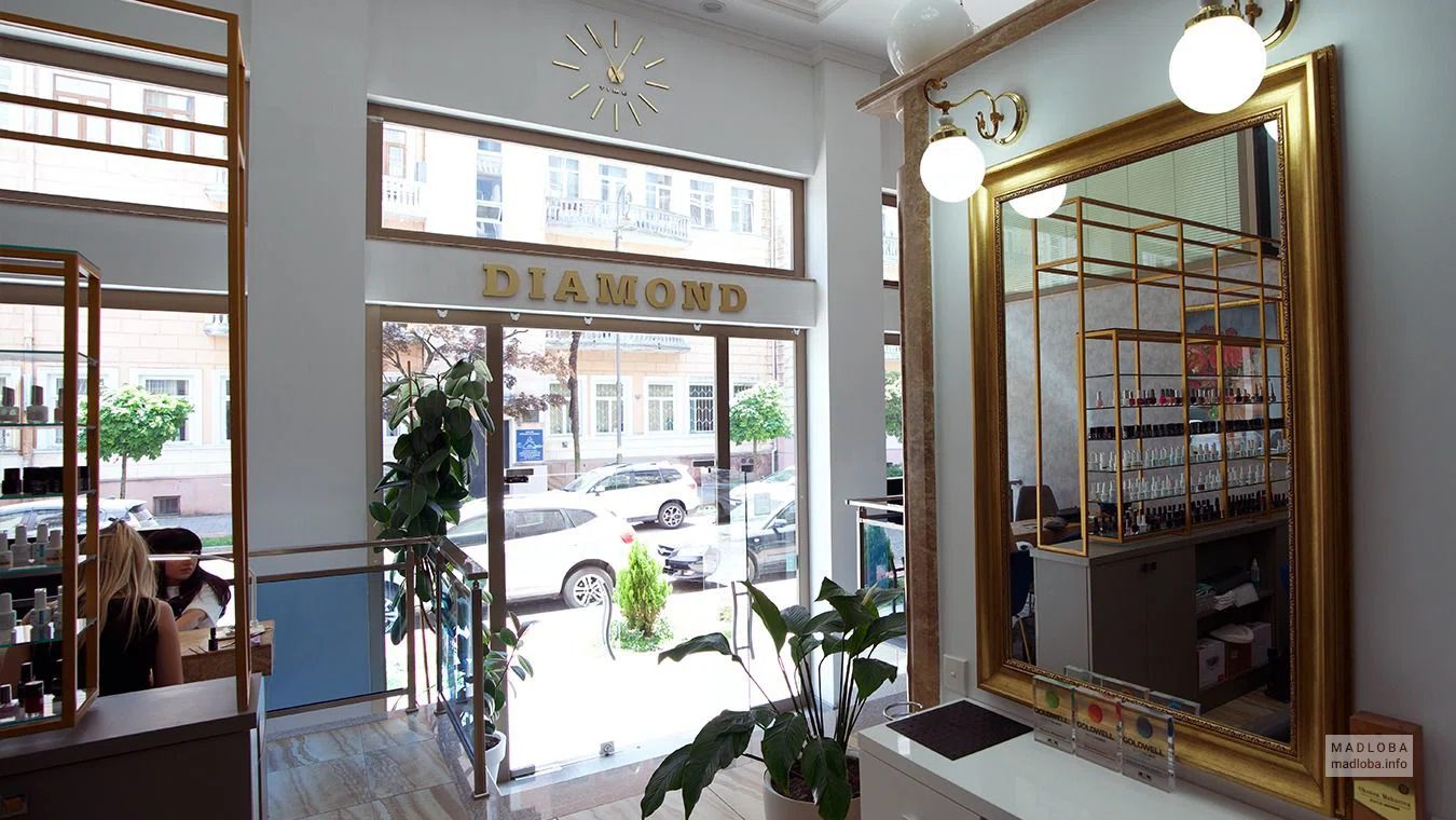 Diamond beauty salon interior