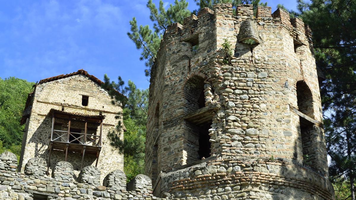 Башни дома-крепости Ксанских Эриставов