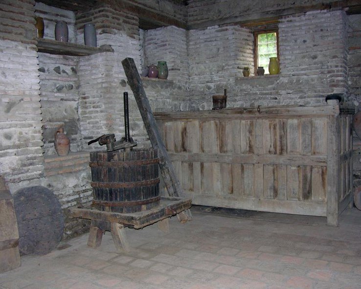 Экспонаты музея Нато Вачнадзе в Гурджаани