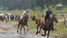Sports event of the year: The traditional Horse Racing Cup in Bakhmaro!