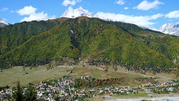 Ancient villages of Svaneti: Ushguli, Khalde, Chayasi.