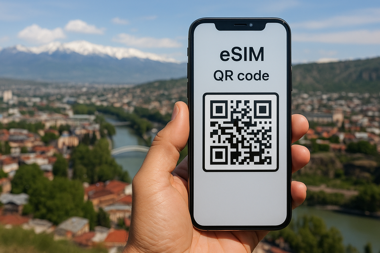 eSIM in Georgia2025: How to connect in 5 minutes and not lose connection in the mountains