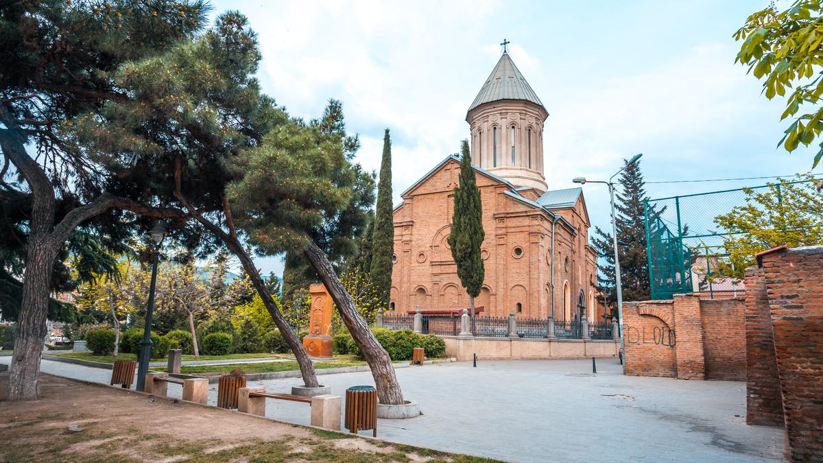 Здание армянской церкви в Грузии