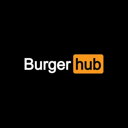 Логотип ресторана Бургер хаб в Батуми