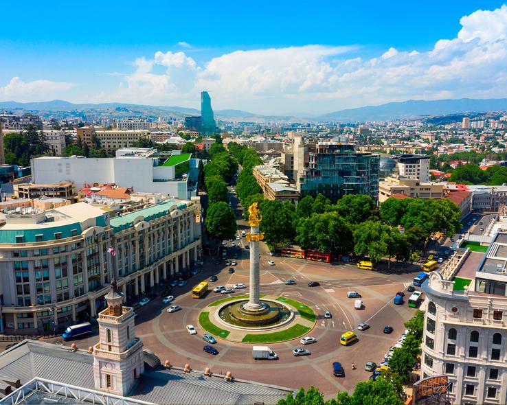 Площадь Свободы Тбилиси