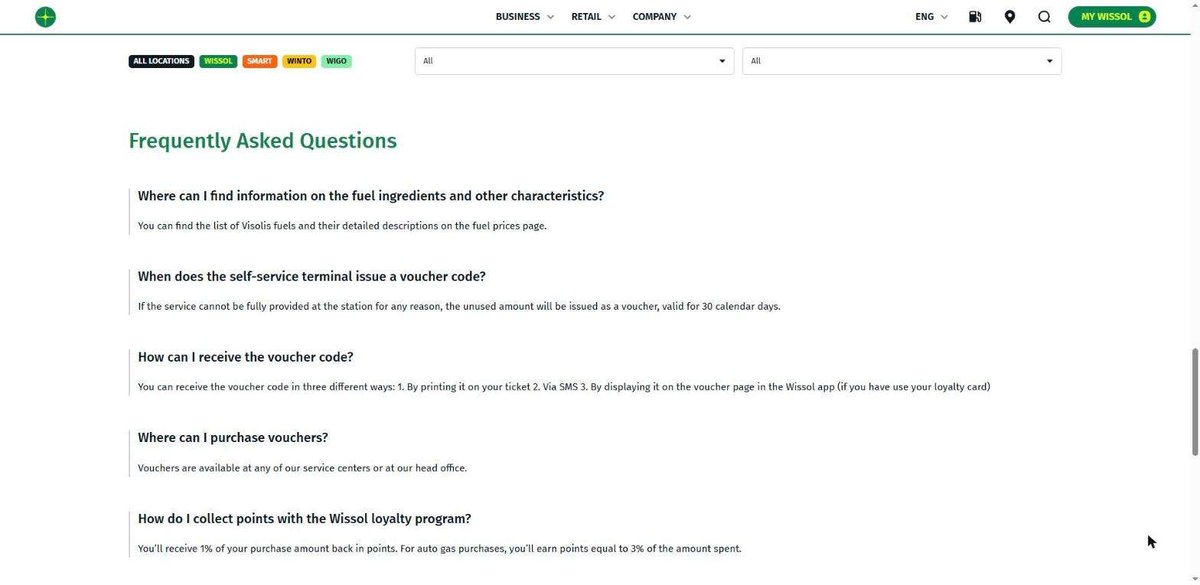 FAQ Wissol о ваучере на неиспользованную сумму