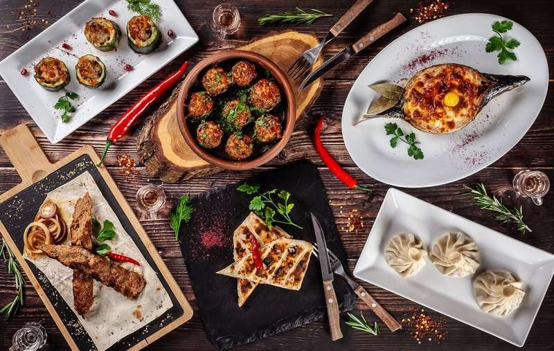 Georgian dishes