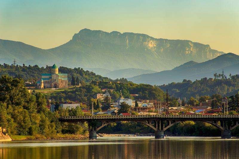 View of the city of Kutaisi