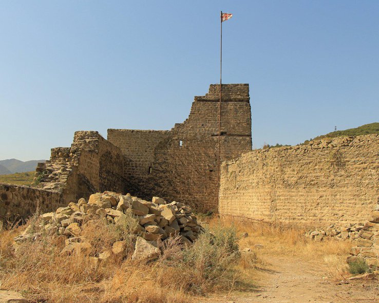 Крепость Бебрисцихе в Тбилиси