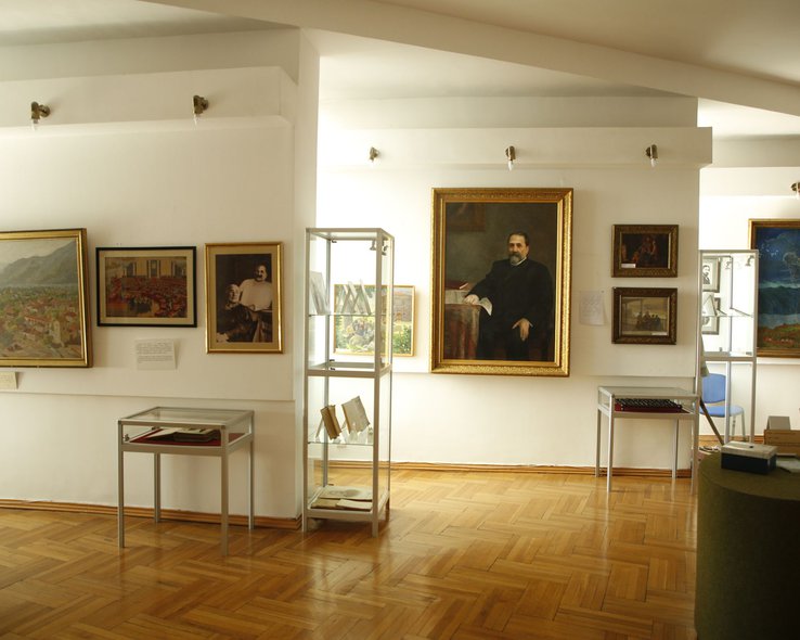 Экспозиционный зал музея Ильи Чавчавадзе в Грузии