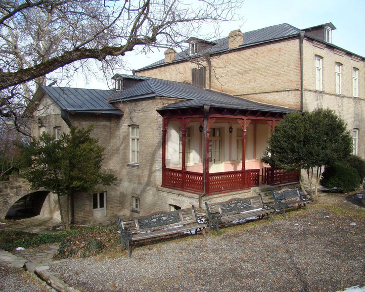 Дом грузинского писателя Ильи Чавчавадзе в Грузии