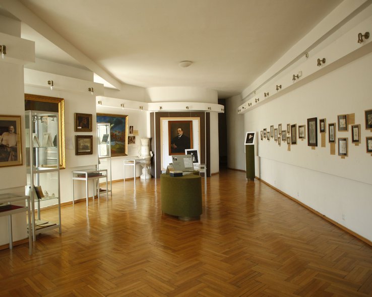 Выставочный зал музея Ильи Чавчавадзе в Кварели